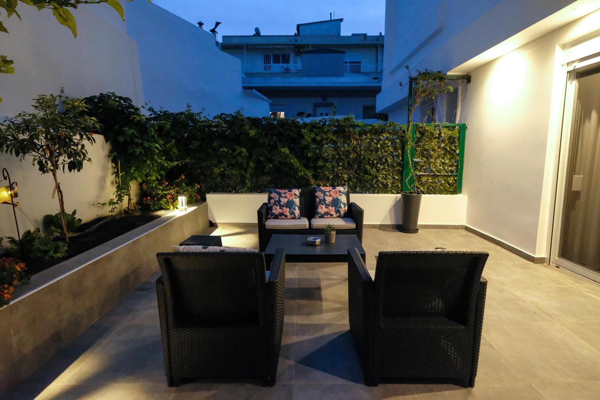 Rhodes Retreat: Modern Comfort In Serene Luxury Rhodes City 客房 照片